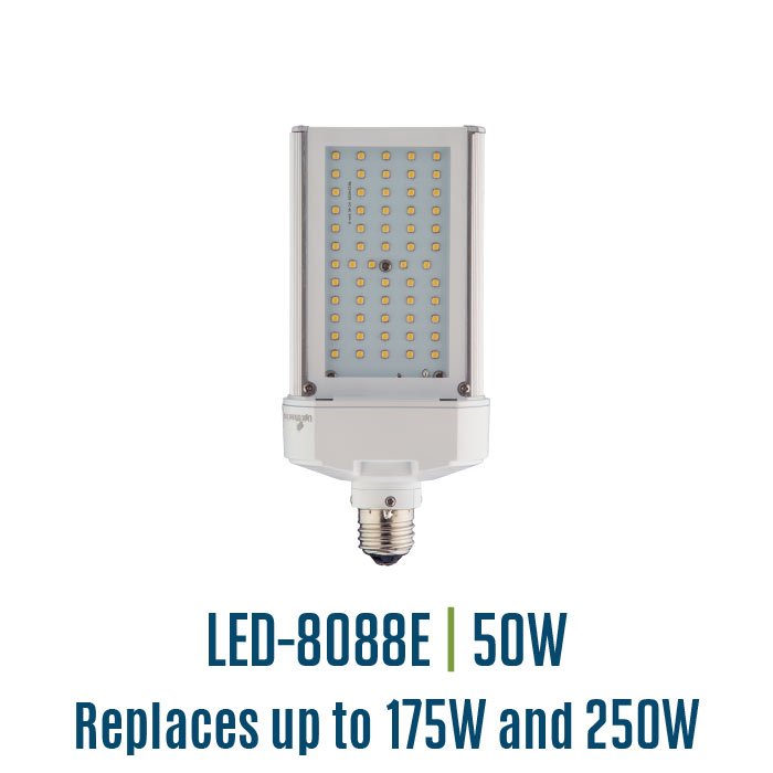 LED Transforming Light - Shoe Box / Wall Pack Retrofit Lamps Ballast Compatible, Series 3